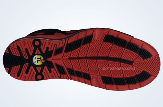 Nike Air Max Pillar Black Sport Red 2