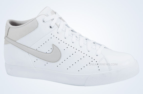 Nike Court Tour Mid White Neutral Grey