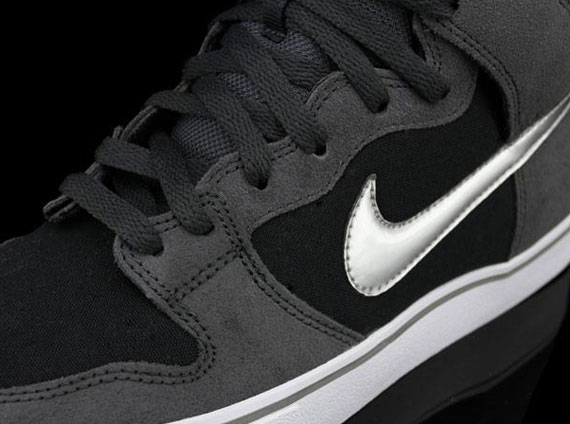 Nike Dunk High LR - Anthracite - Black - Metallic Silver