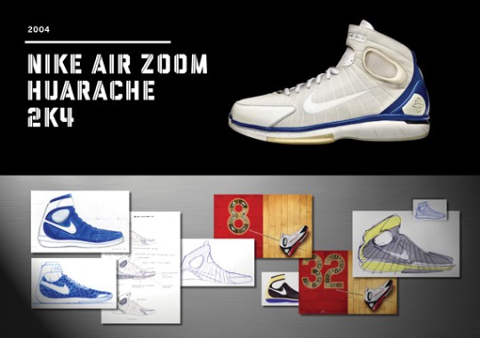 20 Years Of Nike Basketball Design: Air Zoom Huarache 2K4 (2004)