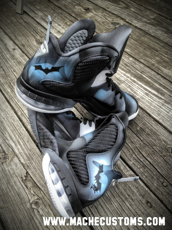 Nike Lebron 9 Dark Knight Customs 21
