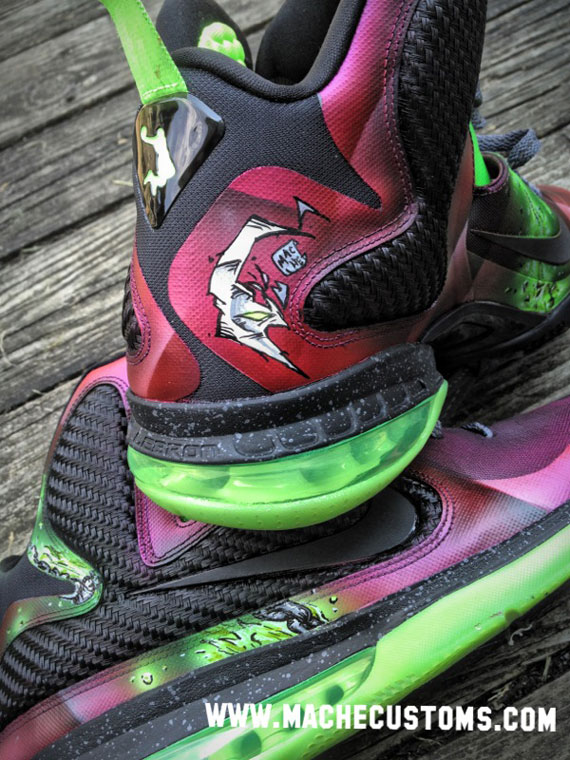 Nike Lebron 9 Spawn Customs By Mache 5