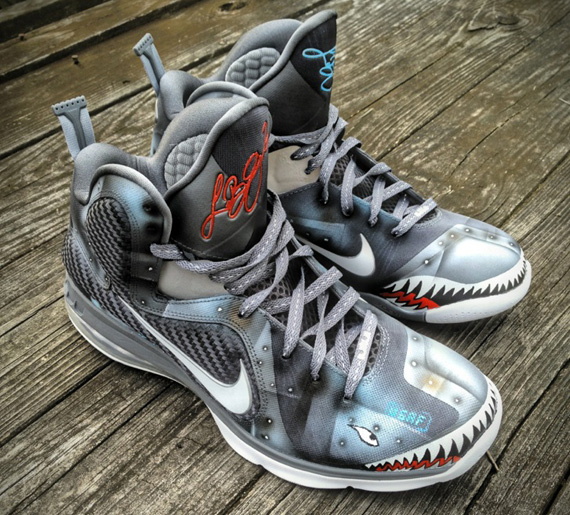 Nike Lebron 9 Wounded Warrior Project Customs 2