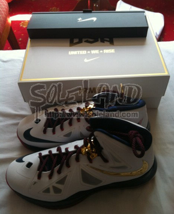Nike Lebron X Usa White Box Edition 1