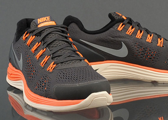 Nike Lunarglide 4 Midnight Fog Orange