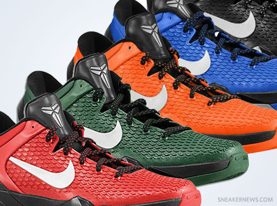 Auto Acción de gracias sustantivo Nike Zoom Kobe VII - TB Colorways - SneakerNews.com