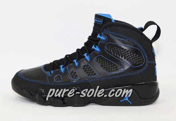 Photo Blue Black Air Jordan Ix 7