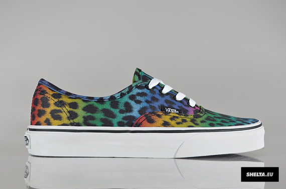 Rainbow Leopard Vans 11