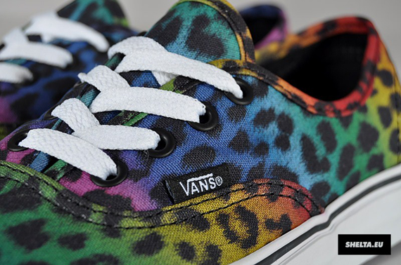 colorful leopard print vans