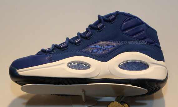 Reebok Question Royal White Canvas Leather 1