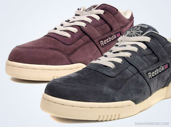 Reebok workout plus on sale burgundy