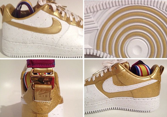 nike air force gold medal