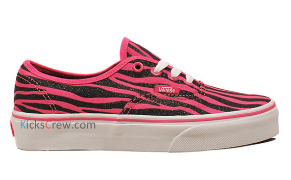 Vans authentic clearance zebra