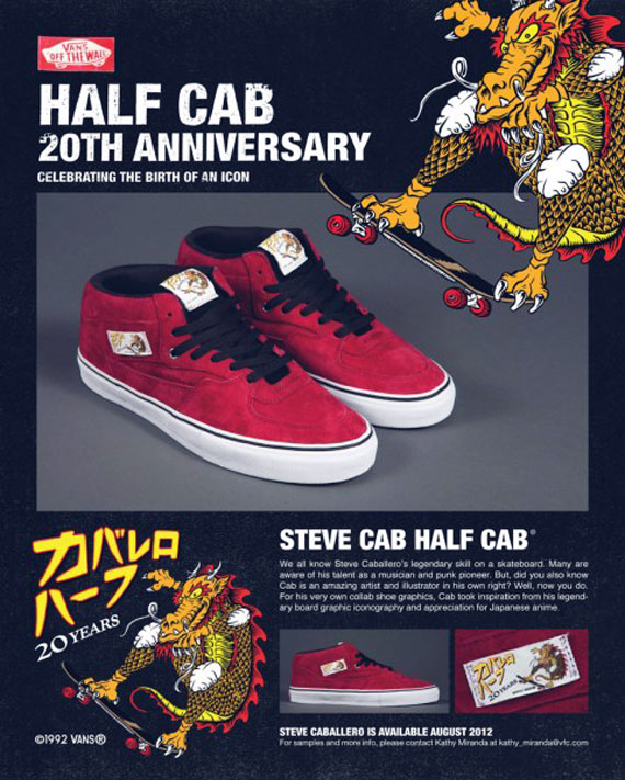 Vans Half Cab Artist Series Steve Caballero 3