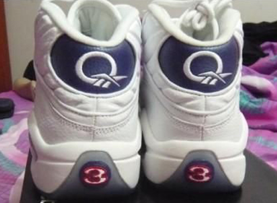 Reebok Question - White - Navy - Red