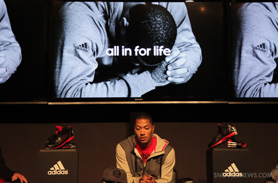 Adidas Rose 3 Sneaker Launch 1