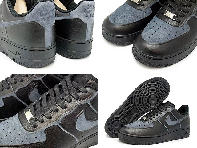 Air Force 1 Low Vt Suede Swoosh Black