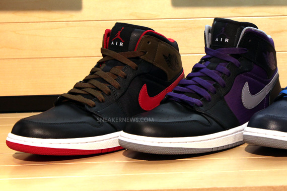 Air rebel jordan 1 Phat Holiday 2012 Pack 3