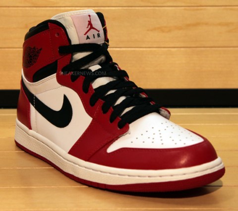 Air Jordan 1 Retro High - White - Red - Black - SneakerNews.com