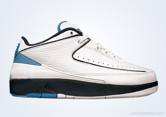 Classics Revisited: Air Jordan II Low – White – Midnight Navy – University Blue (2004)