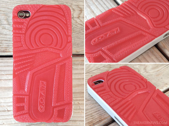 Air Jordan III-Inspired "G.O.A.T." iPhone Case by Quincy Design Co.