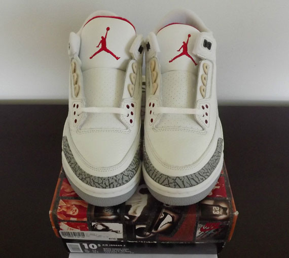 Drastic frică proces  Air Jordan III "White/Cement" - 1994 Retro on eBay - SneakerNews.com