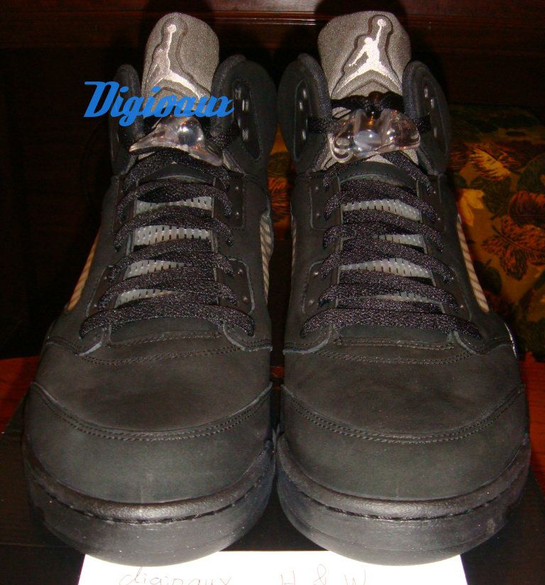 Air Jordan V Black Ice Unreleased Sample 06