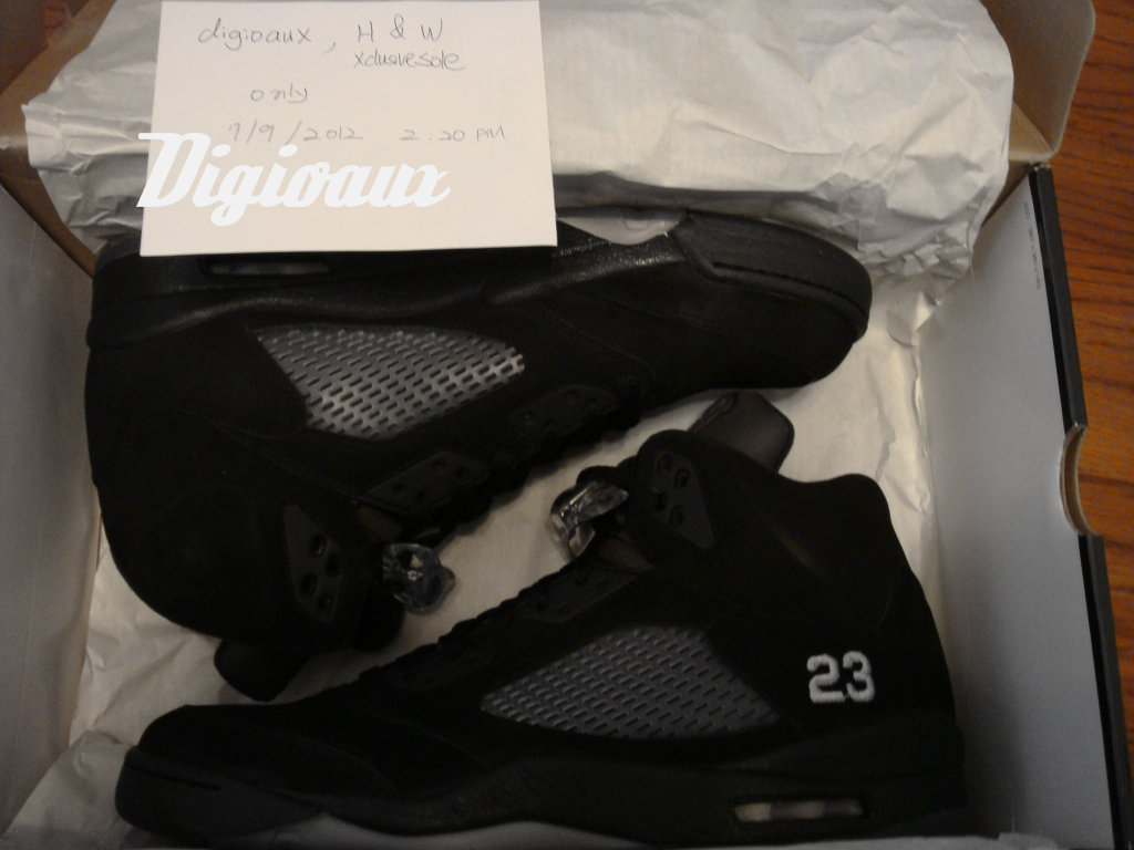 Air Jordan V Black Ice Unreleased Sample 10