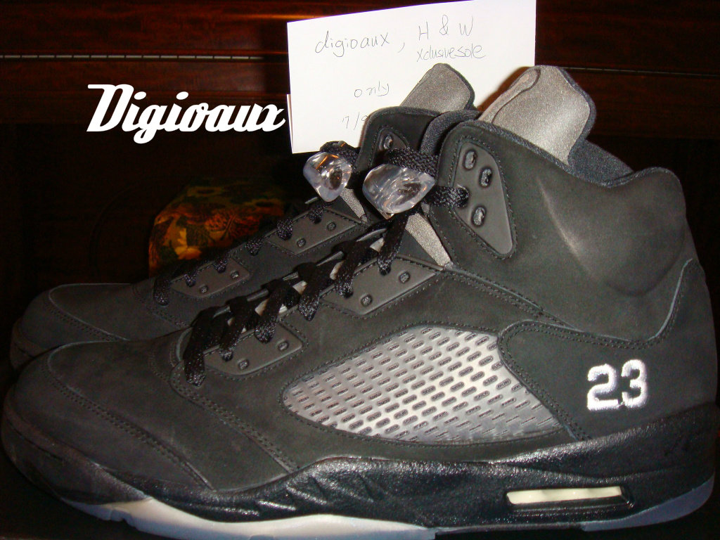 Air Jordan V Black Ice Unreleased Sample 11