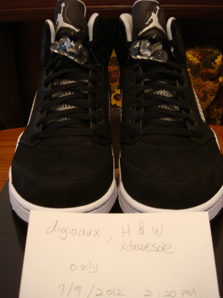 air-jordan-v-black-white-unreleased-sample-08 Air Jordan V Black White Unreleased Sample 08