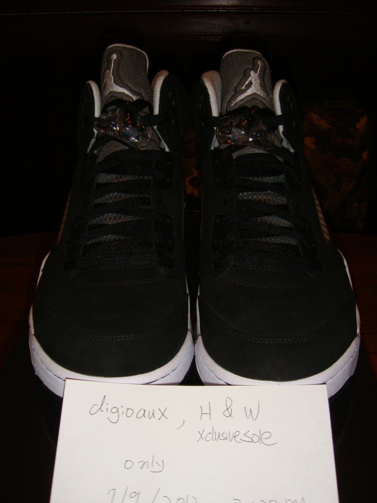 air-jordan-v-black-white-unreleased-sample-09 Air Jordan V Black White Unreleased Sample 09