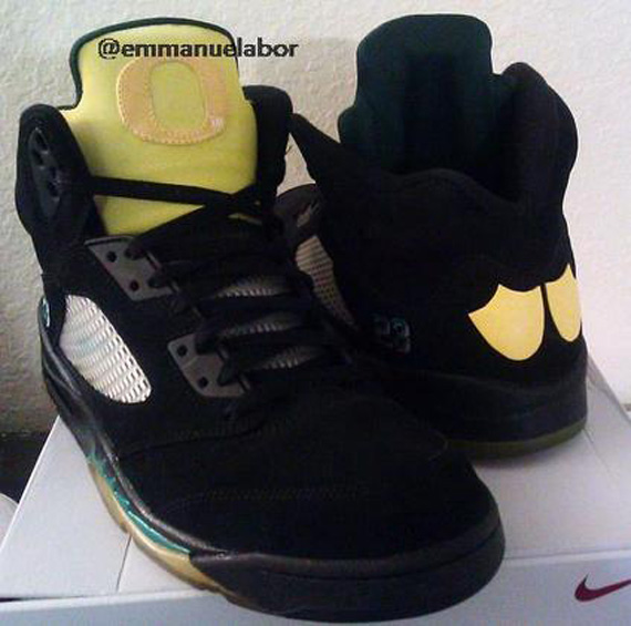 Air Jordan V Pit Crew Oregon Customs 3