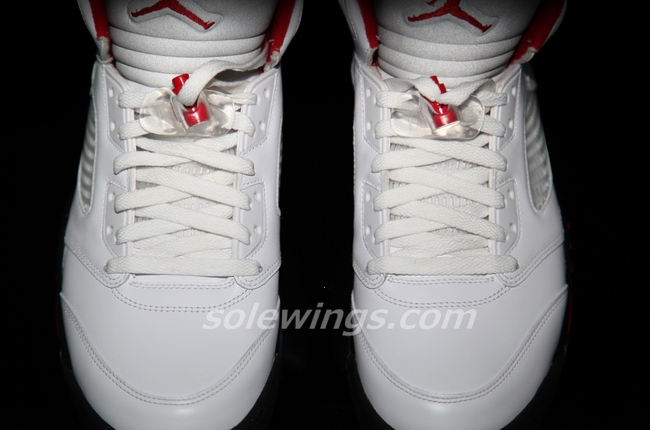 Air Jordan V White Black Fire Red 02