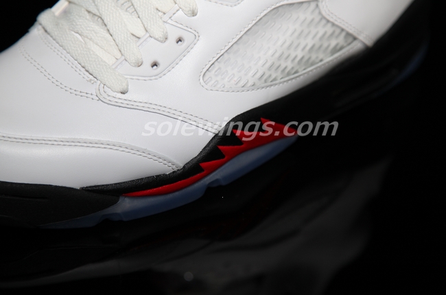 Air Jordan V White Black Fire Red 03