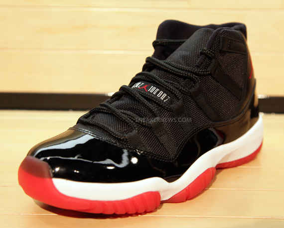 Air Jordan Xi Black Red Holiday 2012 6