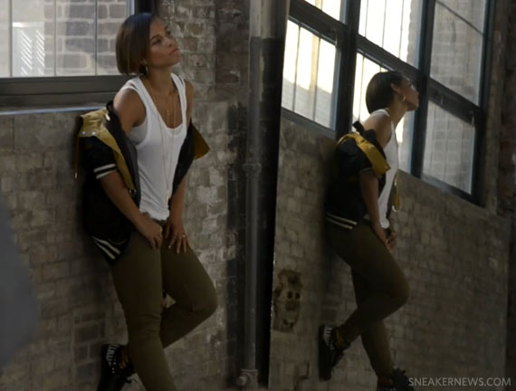 Alicia Keys on Her Reebok Classics Collection