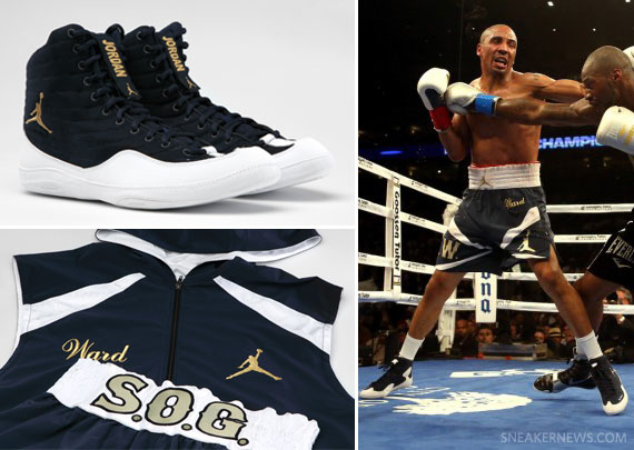 Andre Ward x Jordan Brand Boxing Boots + Ring Gear