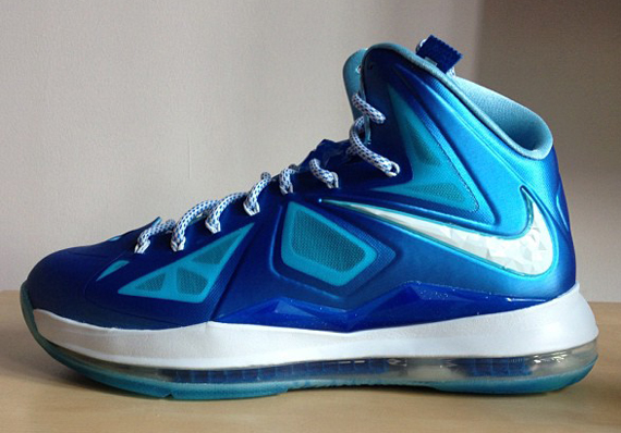 Nike LeBron X+ "Blue Diamond" - Release Date