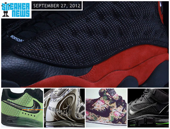 Sneaker News Daily Rewind - September 27, 2012