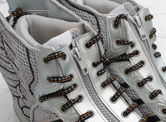 Jeremy Scott x adidas Originals JS Wings 2.0 "Metallic Silver" - Available