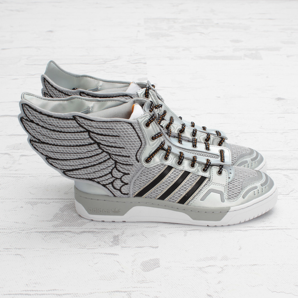 Jeremy Scott Adidas Originals Js Wings 2.0 Metallic Silver 1