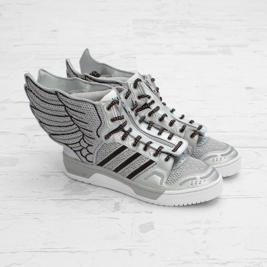 Jeremy Scott Adidas Originals Js Wings 2.0 Metallic Silver 2