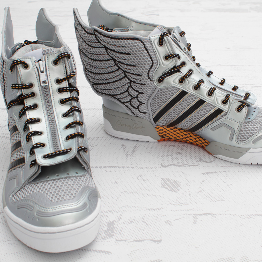 Jeremy Scott Adidas Originals Js Wings 2.0 Metallic Silver 7