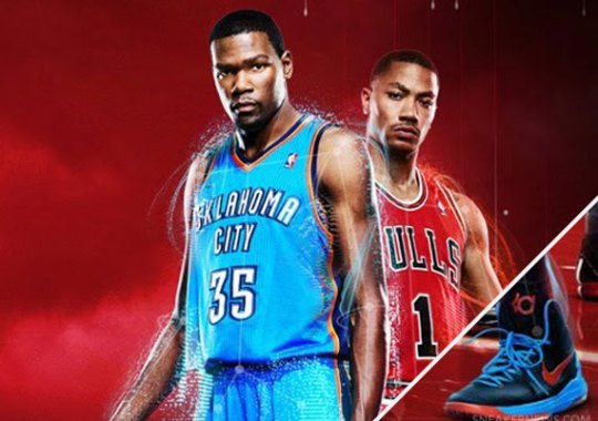 Kevin Durant in Nike Zoom KD V in NBA 2K13 Promo