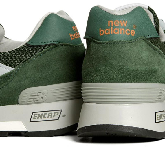 New Balance 577 Green Orange 8