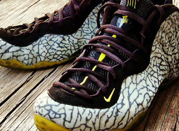 nike air foamposite one 112 customs by chef