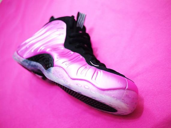 pearlized pink foams