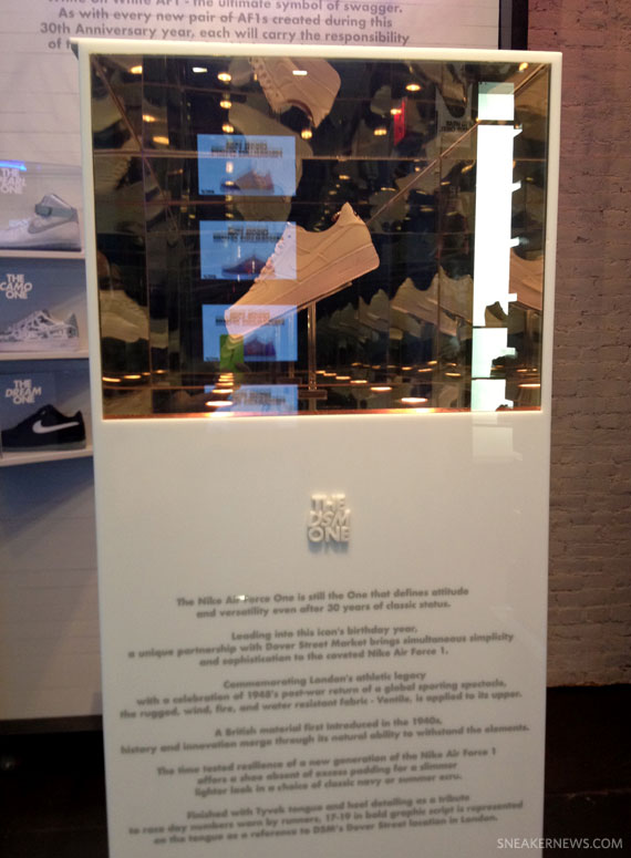 Nike Air Force 1 Xxx Collection Teaser Displat At 21 Mercer 5
