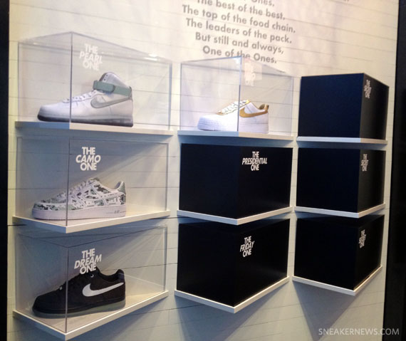Nike Air Force 1 Xxx Collection Teaser Displat At 21 Mercer 6