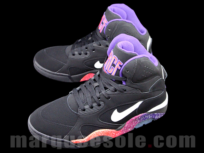 Nike Air Force 180 Mid Black Court Purple Rave Pink 06